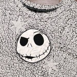 Disneys Nightmare Before Christmas Jack Skellington M Sherpa Faux Fur Fleece‎